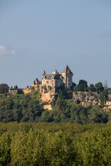 Obraz premium Chateau de Montfort in the Dordogne valley. France