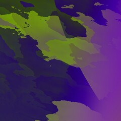 Sfondo blu e verde astratto © Luciano Pierantoni