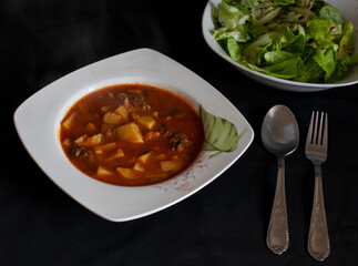 stew with vegetables