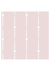 Seamless abstract colorful stripes pattern with stars. Vector pattern