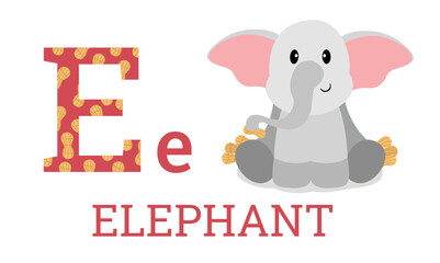 abc elephant alphabet