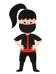 female ninja