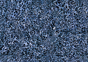 abstract leopard print 