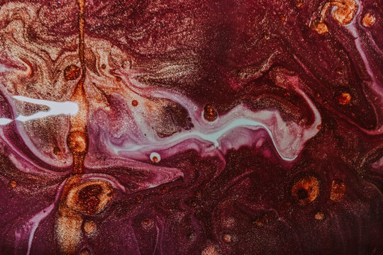 Beautiful oily painting with mixed colors - perfect for background or wallpaper