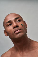 Vitamin for under eye wrinkles on male cheek