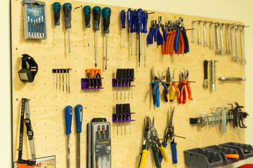 Classes at the school of technical creativity.