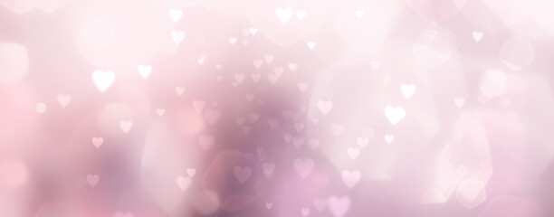Abstract pastel background with hearts - concept Mother's Day, Valentine's Day, Birthday - spring colors	
