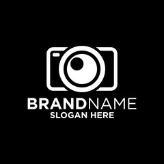 Camera Logo Design Template Inspiration, Vector Illustration, Photography. 