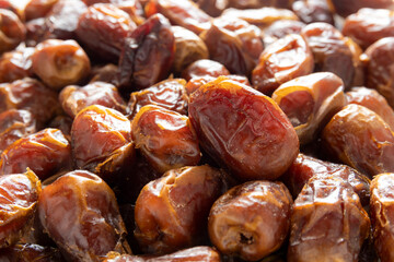 pile of dried date palm