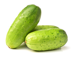 cucumber isolated on white background