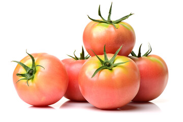 tomatoes isolated on white background