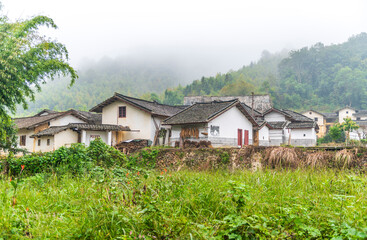 Fototapeta na wymiar Caojiaowan ancient village, Nanxiong, Shaoguan, Guangdong, China