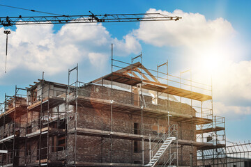 Obraz premium Neubauprojekt