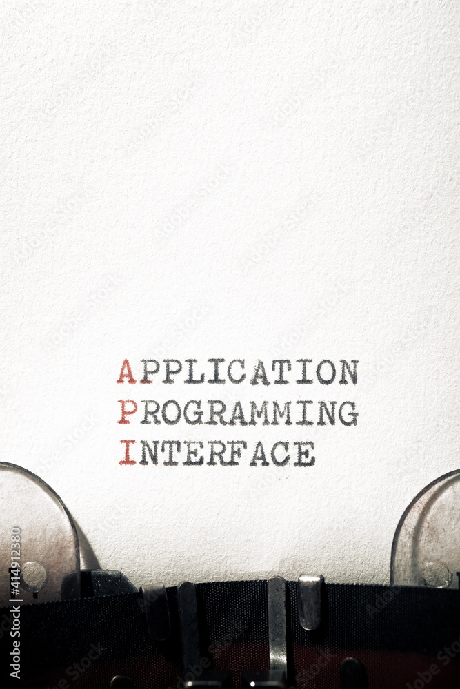 Fototapete application programming interface