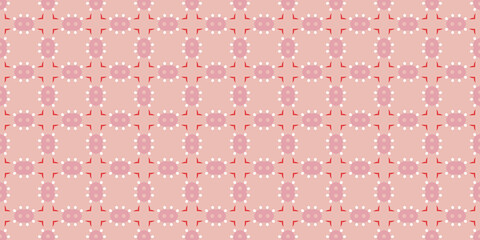 Fototapeta premium Seamless Pattern geometrical texture, background vector