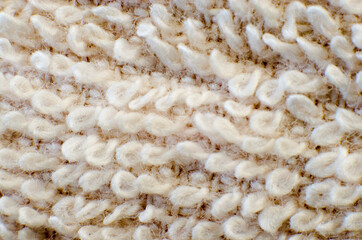 terry towel close up, texture