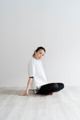 Fototapeta premium スポーツウェアの女性