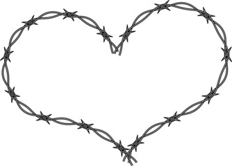 Tattoo heart. Valentines day