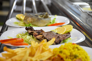 Entrecote Steak with Salad  