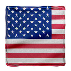  USA 3d flag - 414929371