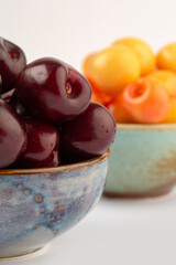 Black and white sweet cherry 