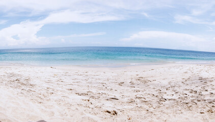 Fototapeta na wymiar A perfect beach at Virgin Island Bali Indonesia