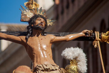 Cristo de la hermandad de la exaltación, semana santa de Sevilla