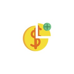 플랫 아이콘 차트