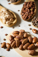Different types of legume