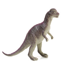 Naklejka premium dinosaurs toys on white background