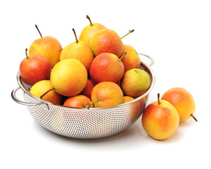 nanguo pear on white background
