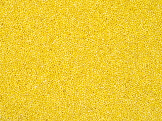 Millet yellow background