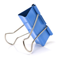 binder clips isolated on white background 