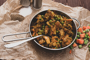 chicken and vegetables stew
