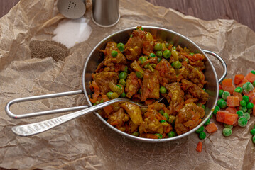 stew with vegetables