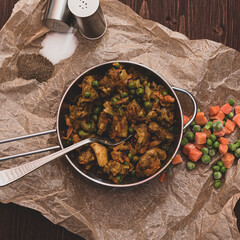 chicken and stew