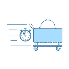 Fast Room Service Icon