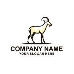 goat logo vector