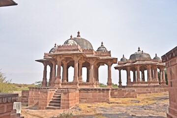 Obraz premium Panch Kunda Cenotaphs of Jodhpur,rajasthan,india