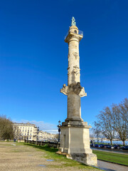 Colonne de la place des Quinconces à Bordeaux, Gironde