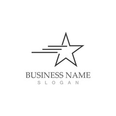 Obraz premium Star icon Template