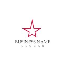 Obraz premium Star icon Template