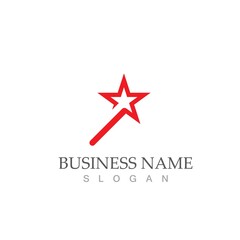 Obraz premium Star icon Template