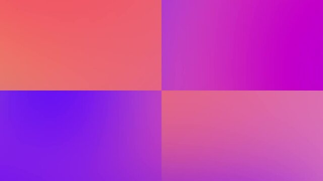 Abstract motion gradient background. Red, purple, orange, blue color gradient animation