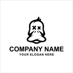 duck logo vector