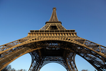 Naklejka premium Eiffel Tower, Paris, France