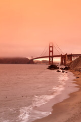 Golden Gate Bridge in San Francisco, California, United States