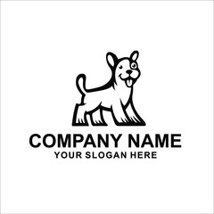 dog logo vector
