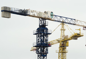 crane on the construction site