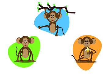 Monkey Children Book Collection Cool